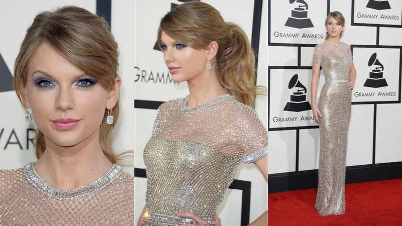 Illustration for article titled Sheers, Sparkles and Slinky Gowns at the Grammys Red Carpet